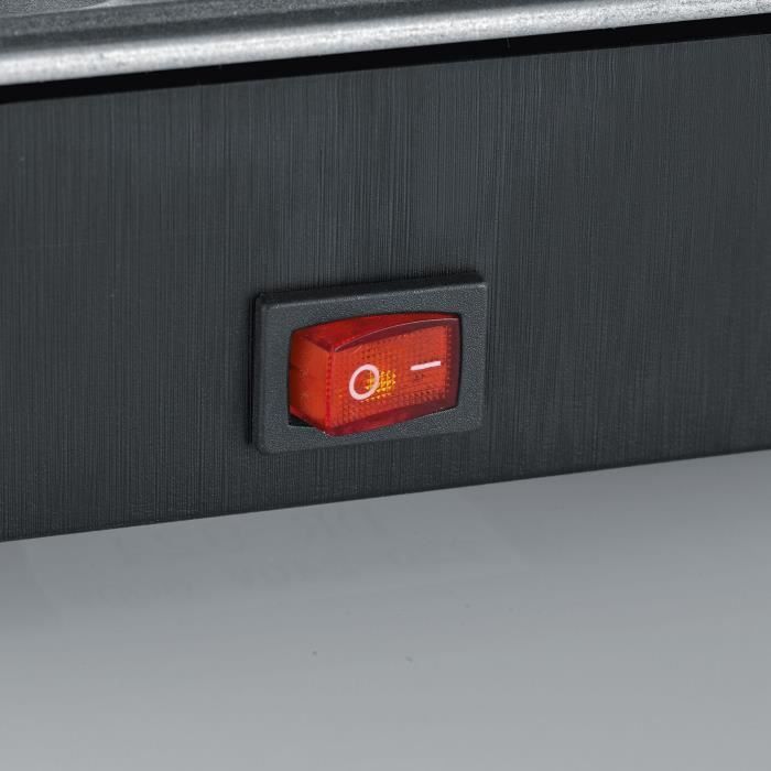 Appareil à raclette SEVERIN - RG2370 - Jusqu'à 4 personnes - Format compact 21x21cm - 600W