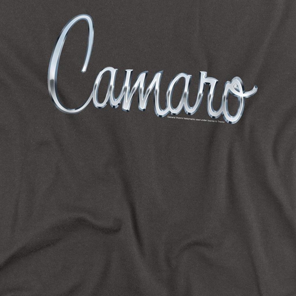 Chevrolet Mens Classic Camaro Long-Sleeved T-Shirt