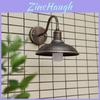 Vintage American Loft Wall Lamp With Iron Shade For Bar And Corridor Decor