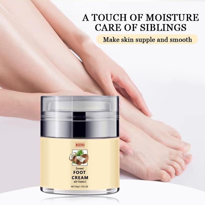 Coconut Oil Anti Cracking Cream for Dry Hands and Feet Peeling Moisturizing and Heel Repair Foot Cream