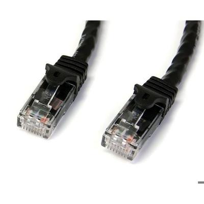 Сетевой кабель Cat6 Gigabit UTP - STARTECH - 10 м - RJ45 Папа/Папа - Черный - Защита от зацепов
