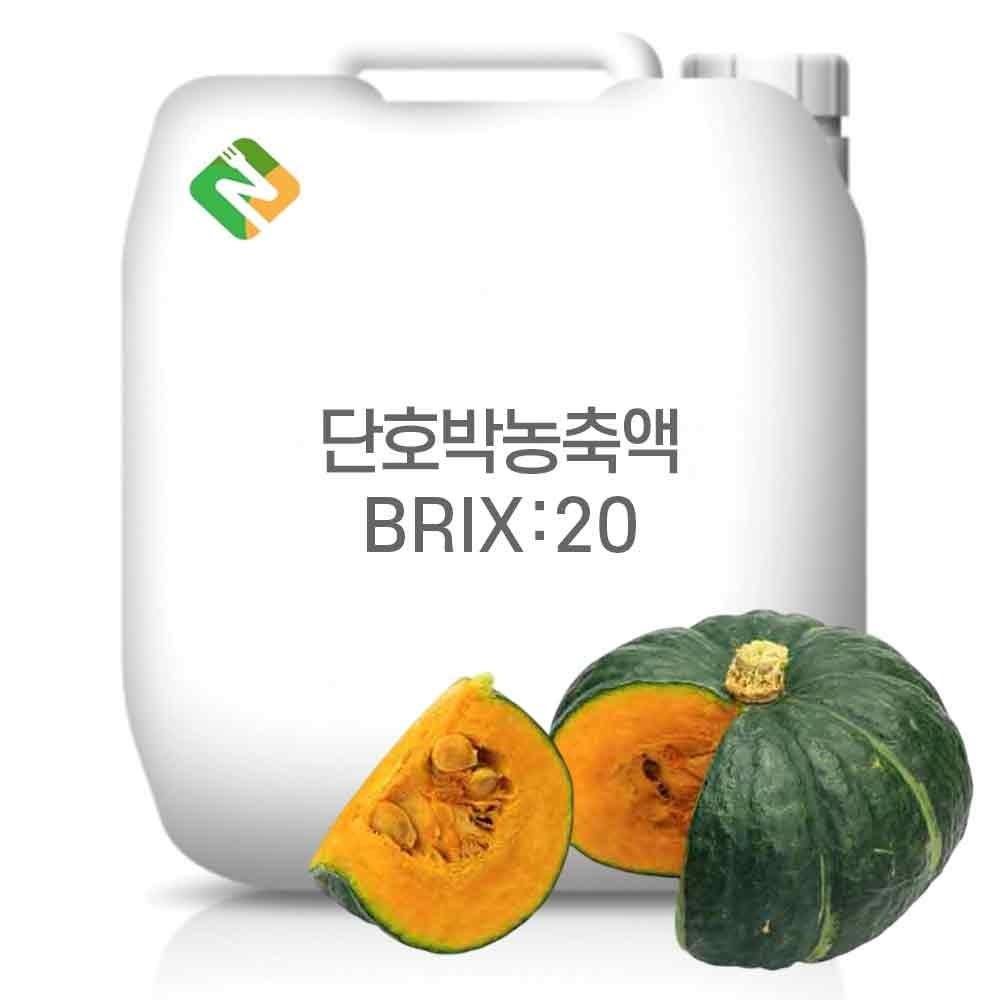 Sweet pumpkin concentrate 20 Brix 20 kg 1 pc