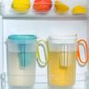 Кувшин для воды 1,5/2,2 л, контейнер для лимонада, соковыжималка, большой заварочный чайник с заварочным устройством для чая, пластиковый горшок для холодных напитков, кувшин для напитков