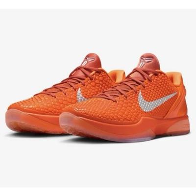 Kobe 6 Protro Total Orange GS Большой ребенок FV9676-800 Размер 3.5Y-7Y