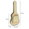 Утолщенная противоударная акустическая фолк-гитара 600D Oxford с регулируемыми ремнями и плечевыми ремнями для гитары