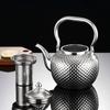 Чайник из нержавеющей стали 304 объемом 1,2/1,5/2 литра с ситечком, сферический чайник с кованой головкой, для индукционной плиты