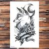 Realistic Dragons Fake Temporary Tattoo For Men Women Tribe Tigers Tattoos Stickers Spray Wolf Flowers Waterproof Tatoo Body Art