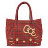 Сумка-тоут Sanrio Hello Kitty ROOTOTE Sanrio (Красная клетка)