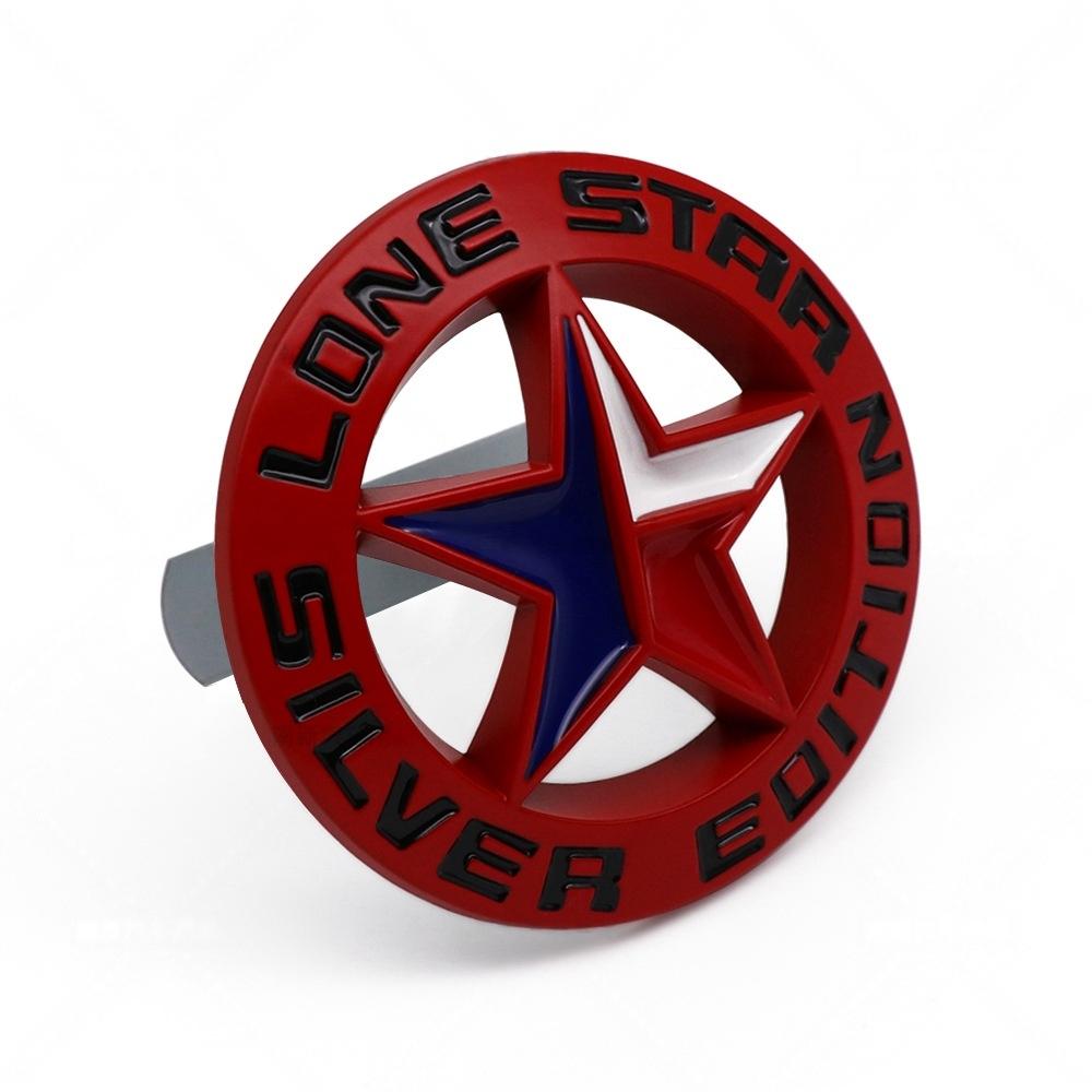 For Jeep Lone Star Texas Offroad Modified Accessories Car Logo Badge LoneStar EDITION Car Grille Air Intake Logo ALT1