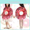 Costume Kids Donut Halloween Cosplay Outfit Polyester Material Role Play Parties