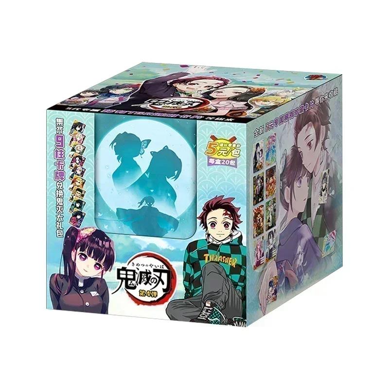 Карточка Kimetsu no Yaiba Английская версия Танджиро Незуко Канроджи Ограниченная карта SGR Аниме Периферия Коллекция Карточки Игрушки Подарки