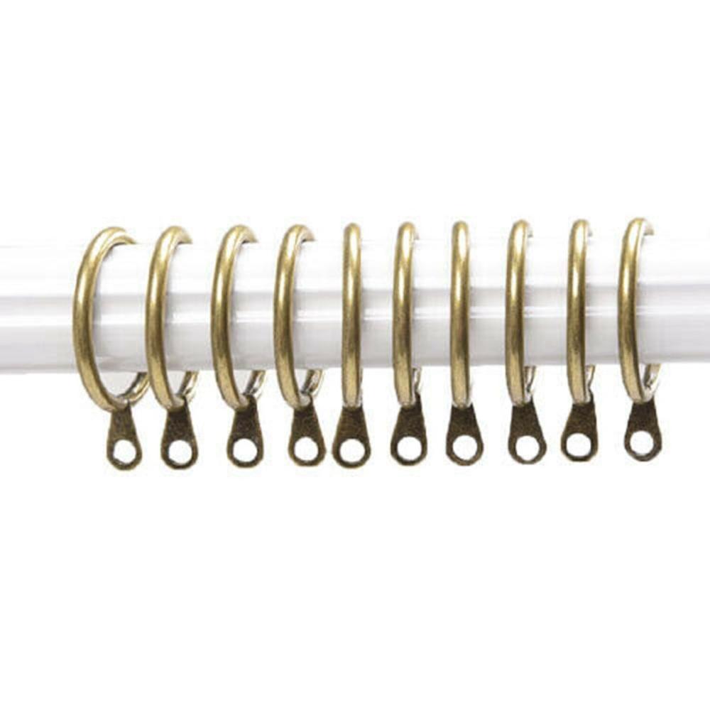 5 Colors Metal Heavy Duty Practical Hanging Hooks Curtain Rings For Curtains Rods Roman circle