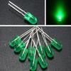 3mm & 5mm Multicolor LED Diode Pack: Red, Green, Yellow, Blue, White - Straight Plug Lamp Beads Components.