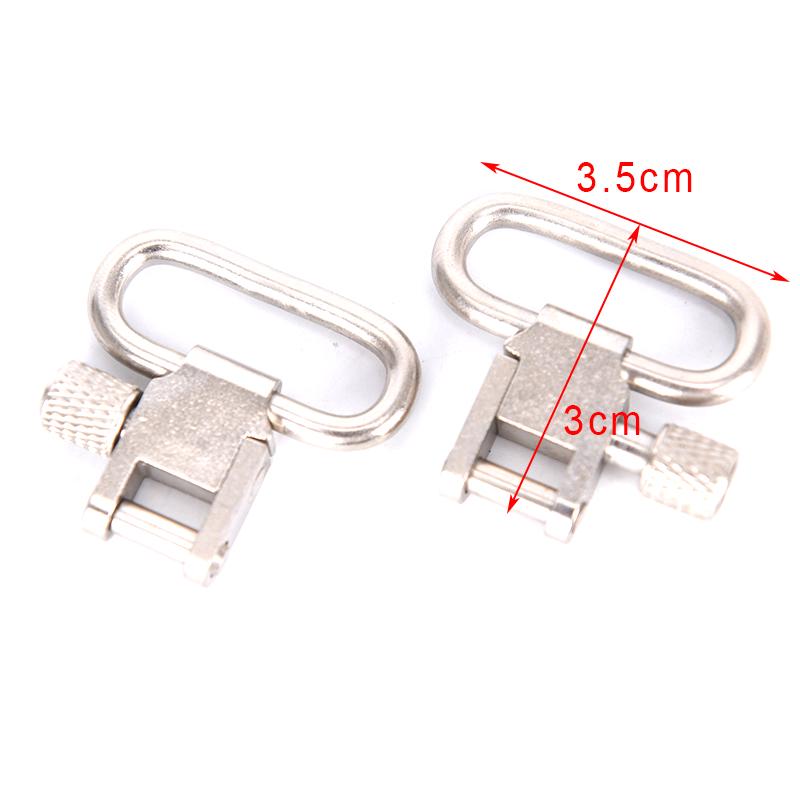 1 пара стальных колец для ремня, профессиональные быстросъемные антабки для ремня