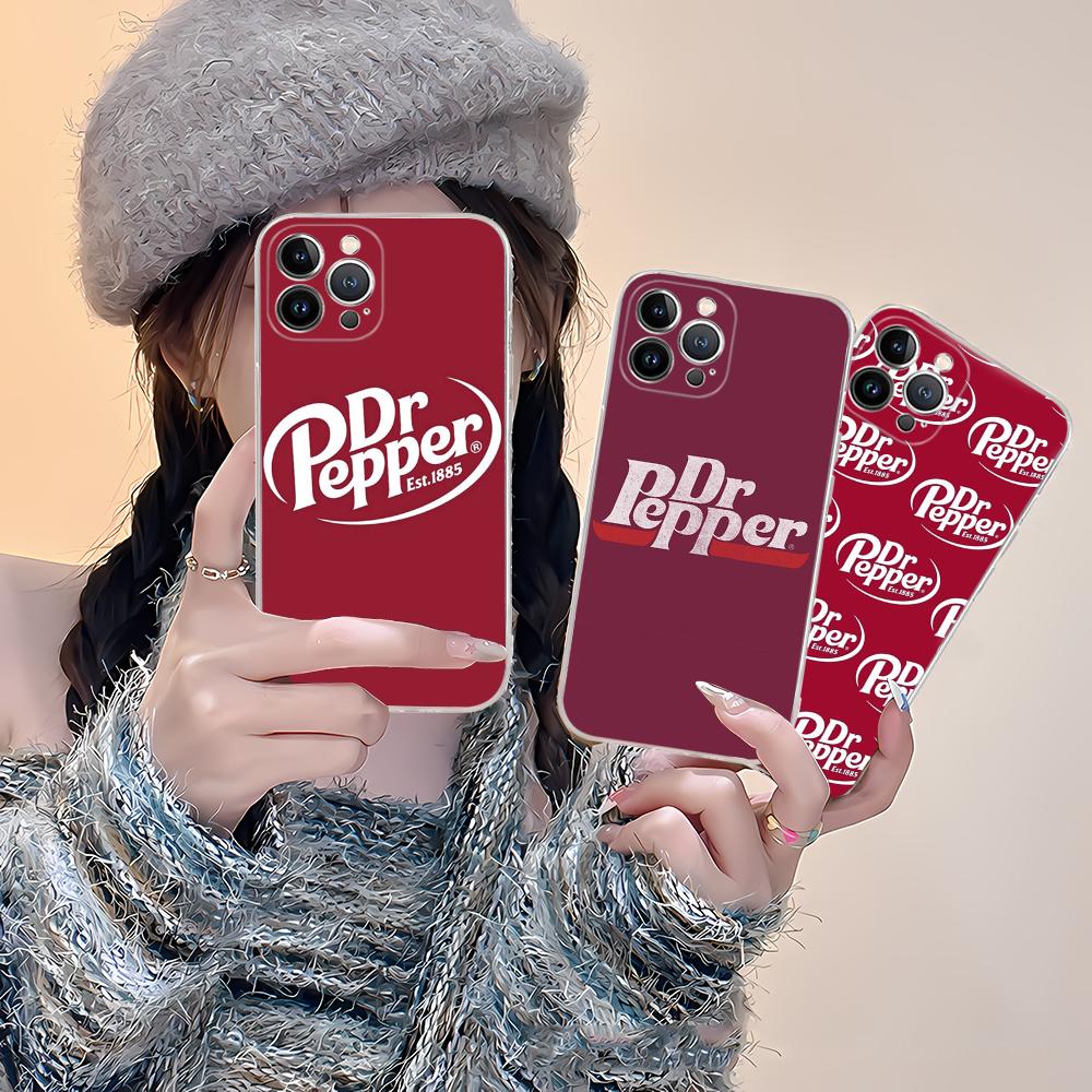 Чехол для телефона Вишневый напиток D-Dr-P-Pepper для iPhone 16 15 14 11 12 13 Mini Pro XS Max Чехол 6 7 8 Plus X Funda Shell