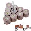 10pcs 240 Grit Flap Sanding Wheel Grinding Disc with 3mm Arbor for Dremel Rotary Tool / Mini Drill