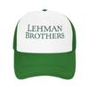 Lehman Brothers Baseball Cap  Casual Men Adult Mesh Hip Hop Hats Adjustable Custom DIY Tennis Skate Baseball Caps Gift Idea