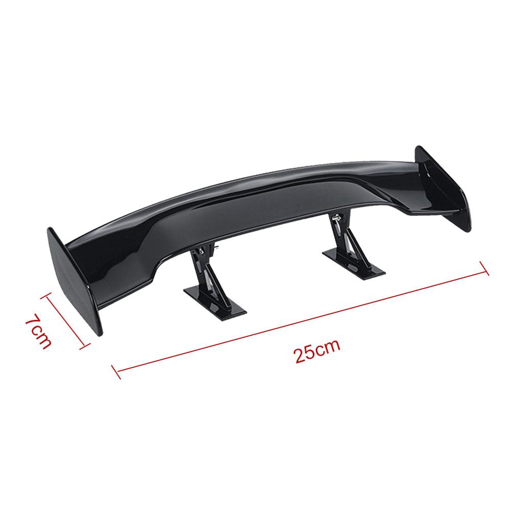 1 шт. Универсальный автомобильный мини-спойлер, заднее крыло, карбоновое волокно, задние крылья, модель, автостайлинг, украшение, внешние аксессуары для автомобиля
