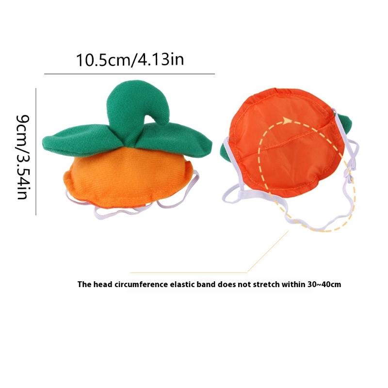 Cute Pet Halloween Dog Cat Costume Originality Small Dogs Cat Cosplay Bat Pumpkin Headgear Hat Cat Headgear Pet Supplies