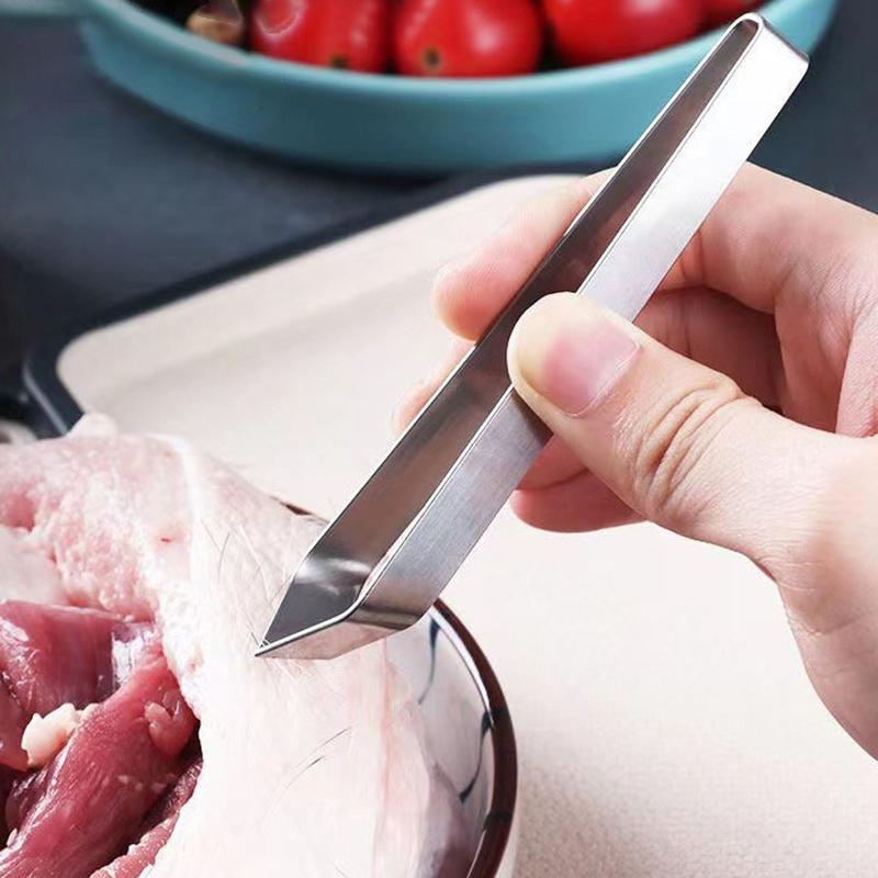 1 шт. 430 нержавеющая сталь пинцет для рыбьих костей зажим для извлечения щипцы зажим для рыбьих костей кухонные гаджеты инструменты