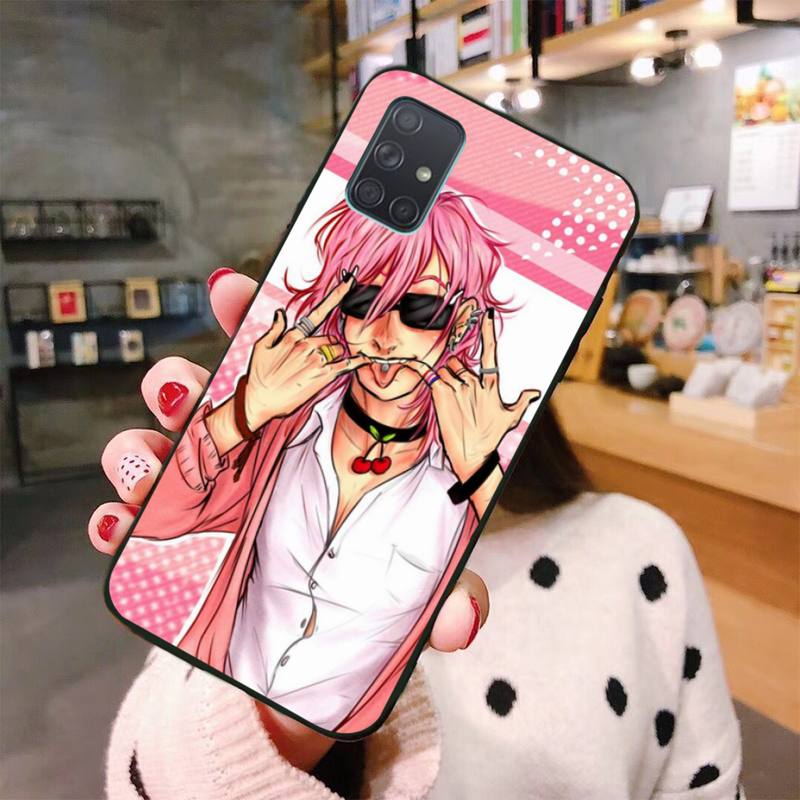 Чехол для телефона с аниме Yarichin Bitch Club для Samsung Galaxy A21S A01 A11 A31 A81 A10 A20E A30 A40 A50 A70 A80 A71 A51