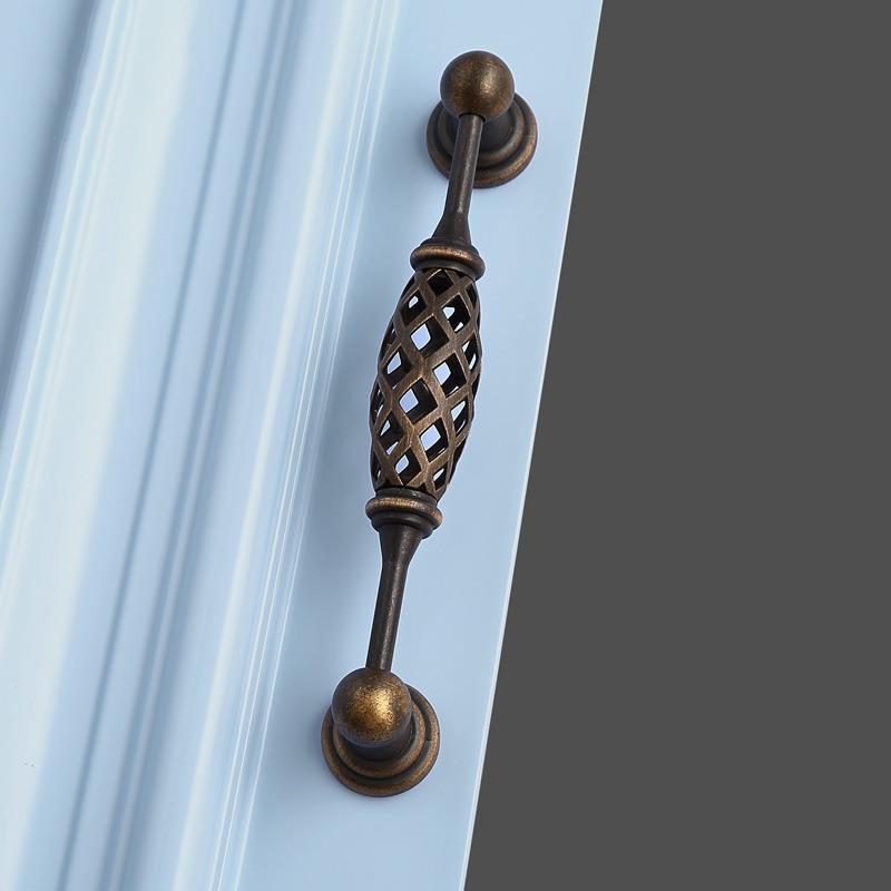European Antique Kitchen Door Furniture Handles Vintage Cupboard Drawer Wardrobe Cabinet Pulls Handles & Knobs