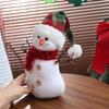 Sitting Christmas Snowman Doll Cute Merry Christmas Decorations  New Year Supplies