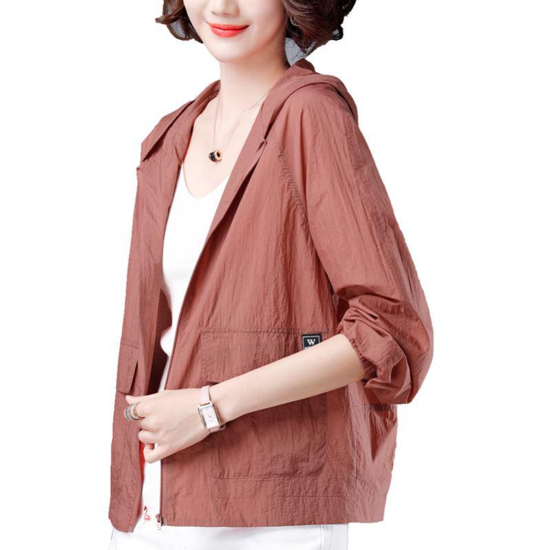 Женская универсальная куртка для защиты от солнца - Короткая, дышащая, модная, весна/лето 2023