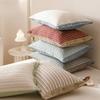 Skin-friendly Pillowslip Pure Cotton Pillow Cover Envelope-style Plaid Pillowcase  Dormitory