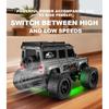 1: 64 Mini Climbing Remote Control Car With Trailer Full Scale Off-road Vehicle Children Toy Model Christmas Gift