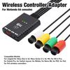 Беспроводной адаптер контроллера Поддержка 4 игроков Конвертер Bluetooth-контроллера для консоли N64 для PS3