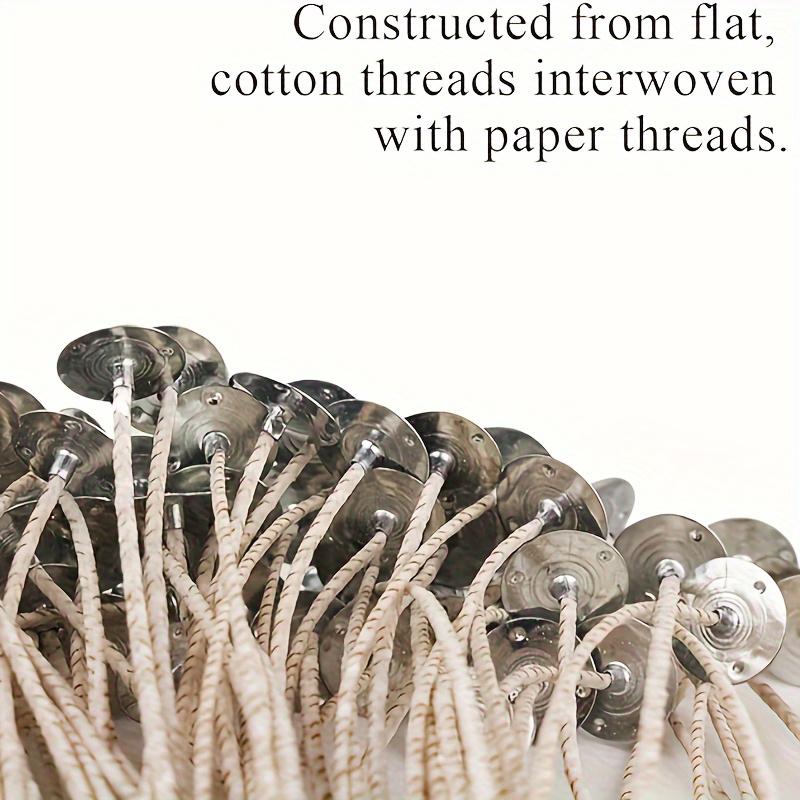 50 шт. Фитильная технология Идеально для изготовления свечей Свечные фитили Сделай сам 40 прядей Ароматерапия 8 см 10 см 15 см 20 см