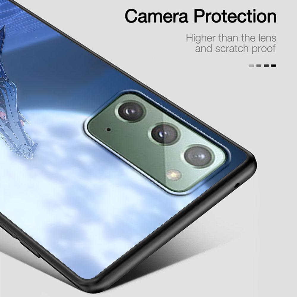 Чехол Jing Liu Honkai Star Rail для Samsung Galaxy Note 10 Plus 20 Ultra 9 8, чехол из ТПУ для телефона, черный мягкий корпус, Funda Capa