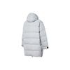 Puma Длинный пуховик Roaringwild X Series с контрастным карманом и логотипом, теплая мужская верхняя одежда с капюшоном и длинными рукавами, синий 532588-71