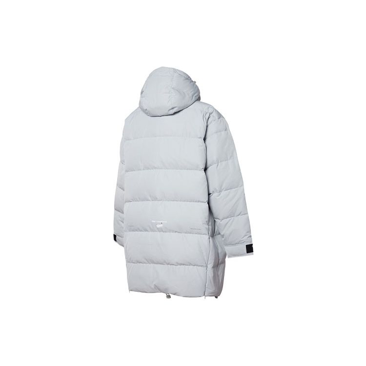 Puma Длинный пуховик Roaringwild X Series с контрастным карманом и логотипом, теплая мужская верхняя одежда с капюшоном и длинными рукавами, синий 532588-71