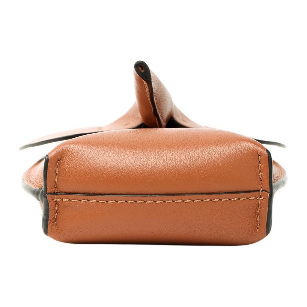 Loewe Elephant Pocket Bag With Adjustable Shoulder Strap And Magnetic Closure Women Handbags Brown C623B02X03-2530
