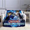 Классическое аниме YU GI OH! Плед с принтом Пикниковый плед Теплые фланелевые пледы Домашние постельные принадлежности пледы для кроватей Подарок на день рождения