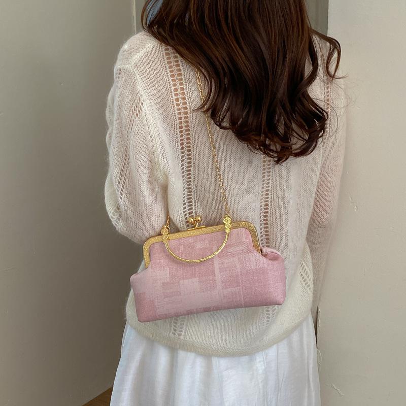 Элегантные женские сумки на плечо в китайском стиле, универсальные, с цепочкой, через плечо, портативные, женские, кошельки