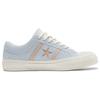 Кеды Material Block x Converse One Star Academy, нескользящие и износостойкие, низкие, унисекс, с бело-синей прострочкой