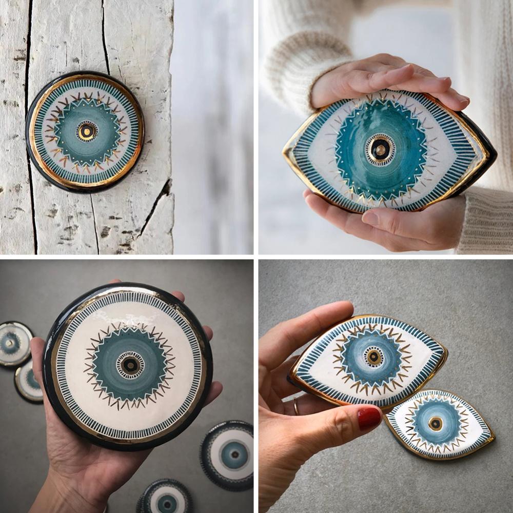 3D акриловые украшения от сглаза, домашний декор, нетоксичные декоративные украшения для удачи, успеха и защиты