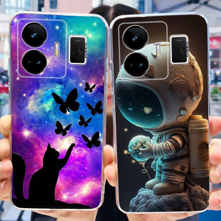 Для Realme GT3 RMX3709 Крутой Мультяшный Чехол-Дракон Для Realme GT 3 GT3 240W 5G Мягкие Силиконовые TPU Чехлы