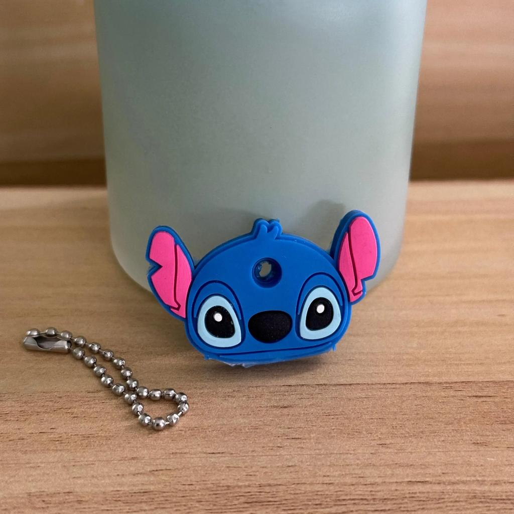 New Stitch Minnie Key Chains Spider Cartoon Keychain Cat Key Cover Caps Car Keychain Key Ring Holder Women