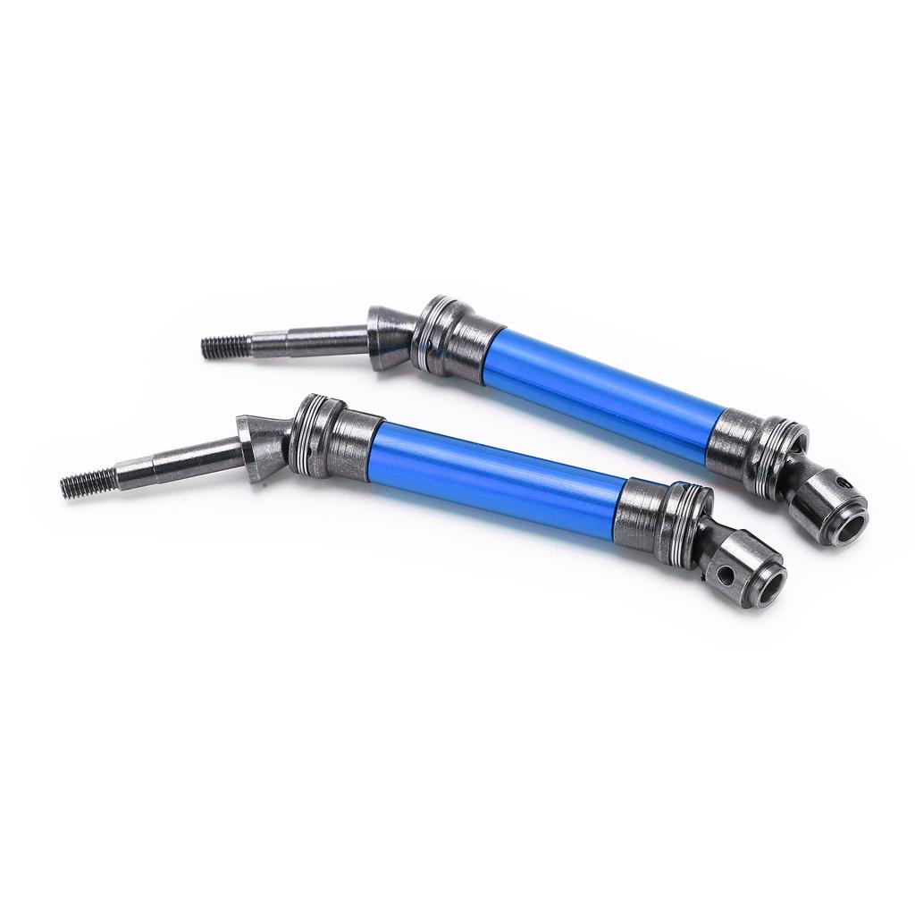 CVD Steel Rear Drive Shaft Assembly for Traxxas Slash Rustler Vxl 4x4 4wd 1/10 RC CarBlue