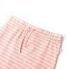Jupe droite pour enfants avec rayures rose 92/104/116/128/140