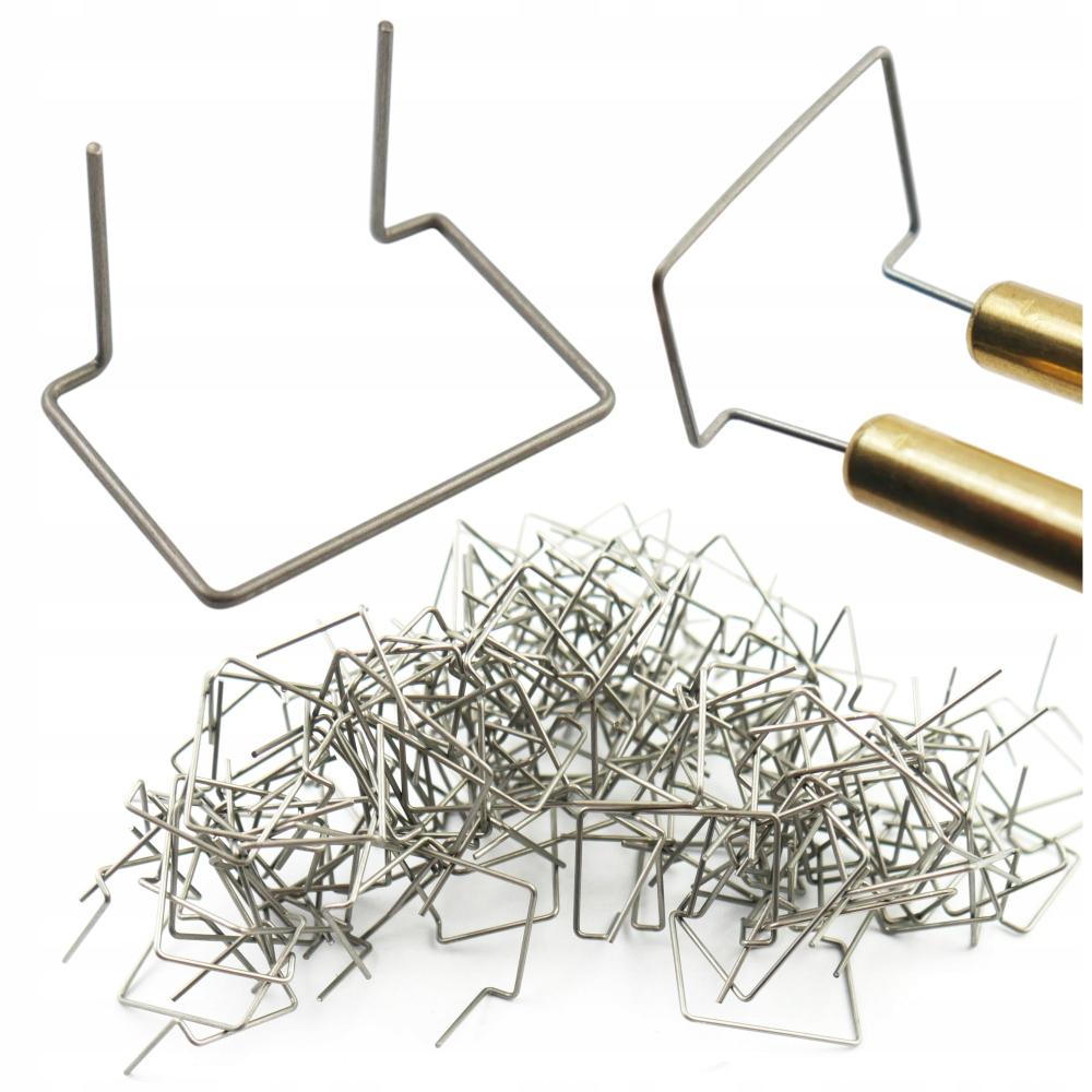 Plastic repair staples RS98 100 pcs 0.8mm Extra large wave
