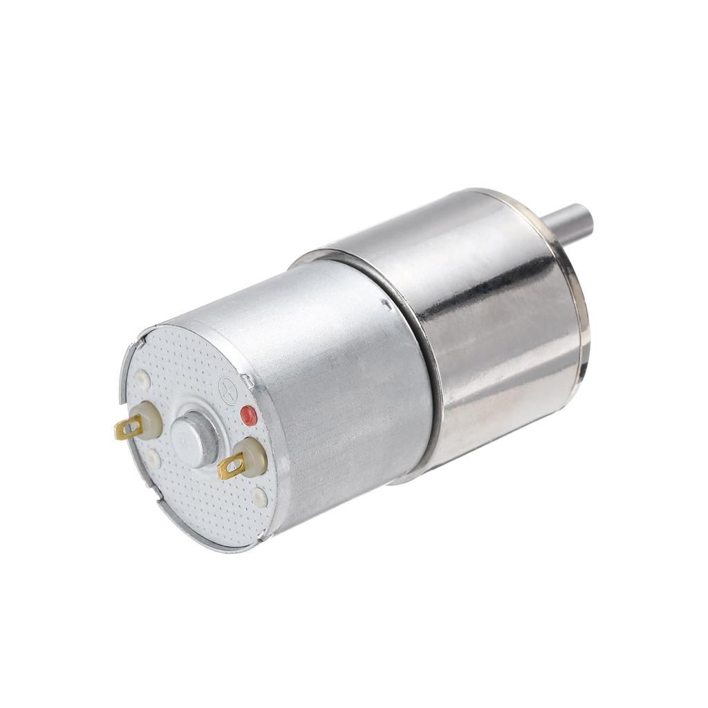 Uxcell DC Micro Motor DC 12V 200RPM Gear DIY RC Car Motor with Remote Control 6mm Diameter ZGB37-3530 High-Speed Shaft,