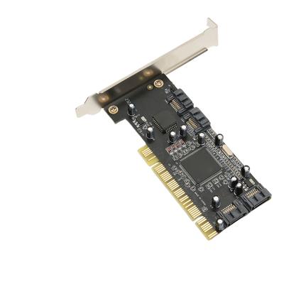 Карта PCI на 4 порта SATA 4 независимых канала Serial ATA 1,5 Гбит/с передача Контроллер PCI SATA для
