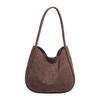 Large-capacity Soft Leather Bag Women's New Foreign-style Texture Shoulder Underarm Bag Tote Bag Women's Bag