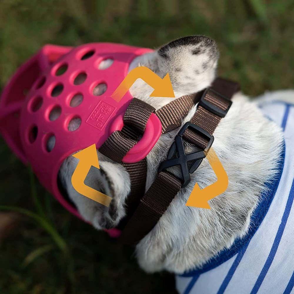 Средние Крупные Собаки Собачий Намордник с Короткой Мордой Принадлежности для Предотвращения Собак Маска для Рта Собаки Намордник для Домашнего Животного