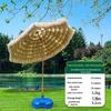 Outdoor Sunshade: Anti-Straw Hat Thatch Umbrella for Patio, Photography, and Garden